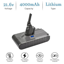 For Dyson V8 Battery Replacement | 21.6V 4000mAh Lithium Battery | For Dyson V8 Absolute Animal Vacuum Handheld Cleaner Battery
