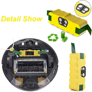 For iRobot Roomba 14.4V Vacuum Battery | 4500mAh NI-MH