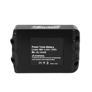 18V Makita | Makita Battery Replacement | BL1840B 4000mAh Li-ion Battery | bottom