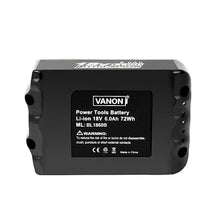 18V Makita | Makita Battery Replacement | BL1860B 6000mAh Li-ion Battery | back