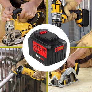 For Dewalt 20V DCB200 Battery Replacement | DCB205 9.0Ah Lithium Ion Battery