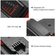 For Milwaukee M18 Battery Replacement 6.0Ah 2 Pack