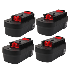 Black and Decker 18V | Black and Decker Battery Replacement | HPB18 3.6Ah Battery 4 Pack | front