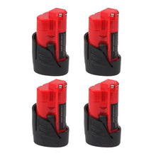4 Pack For Milwaukee Battery 12V 3.5Ah Replacement | 48-11-2411 48-11-2440 48-11-2402 Batteries