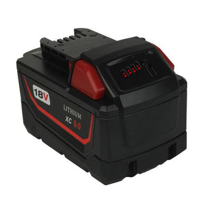 Milwaukee M18 |  M18 18V | Milwaukee M18 18V XC 9.0Ah Battery Replacement Li-Ion | right